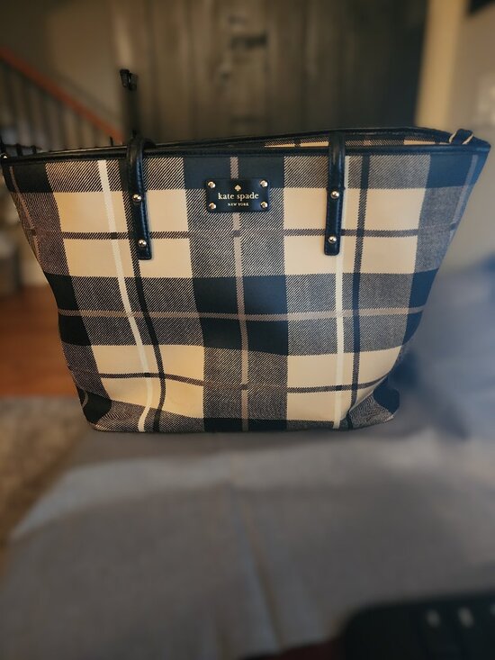 kate spade Handbags - Kate Spade Checkered Tote